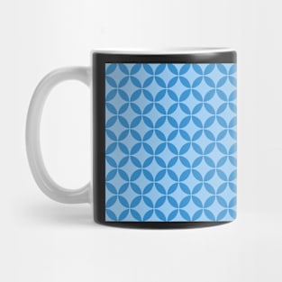 Abstract pattern - blue. Mug